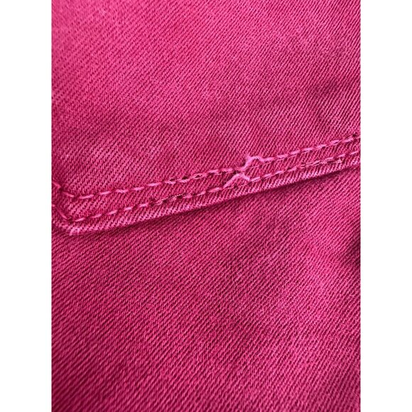 Paige Verdugo Ultra Skinny Womens 25 Red Jeans Comfort Office Cotton/Elastane - Picture 11 of 16